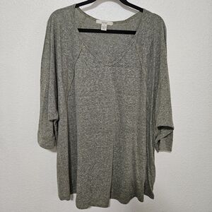 Sejour burn out style top size 3x